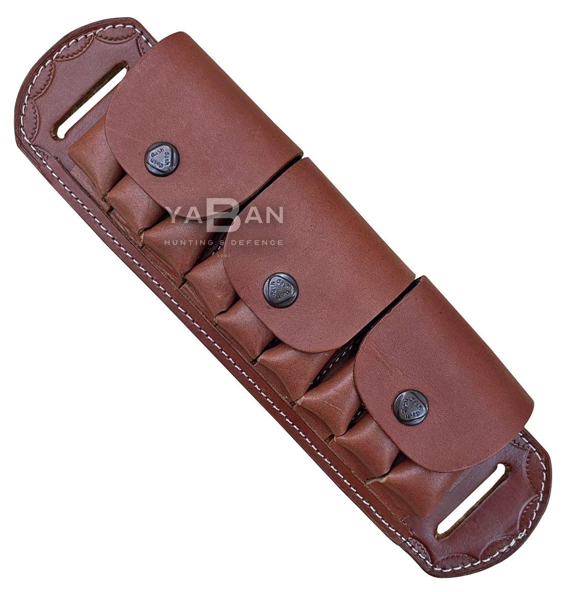 YT HOBBY 9'LU KAPAKLI DERİ KEMER FİŞEKLİĞİ