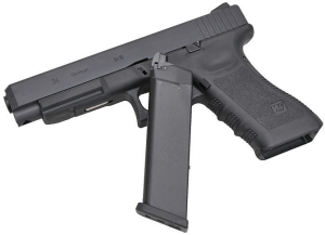 WE GLOCK 34 GEN3 BLACK BLOWBACK HAVALI TABANCA