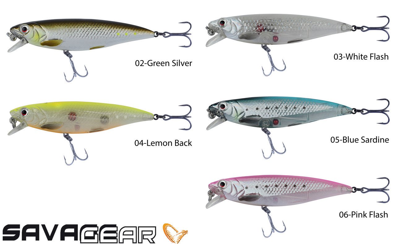Savage gear 3D Twitch Minnow 8cm 8,5g Suni Yem 06-Pink Flash