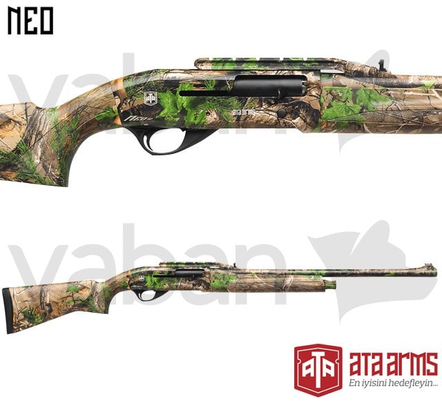 ATA NEO CAMO XTRA GREEN CANTILEVER SLUG YARI OTOMATİK AV TÜFEĞİ