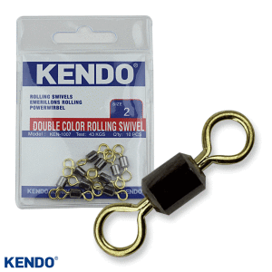 Kendo Double Color Rollıng Swivel 10 Adet (Fırdöndü) 12
