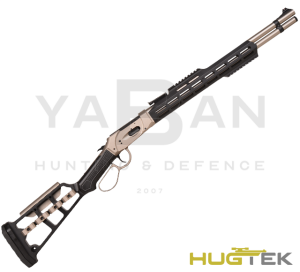 HUĞTEK LVRTX TACTICAL SİYAH-NIKEL LEVER ACTION AV TÜFEĞİ