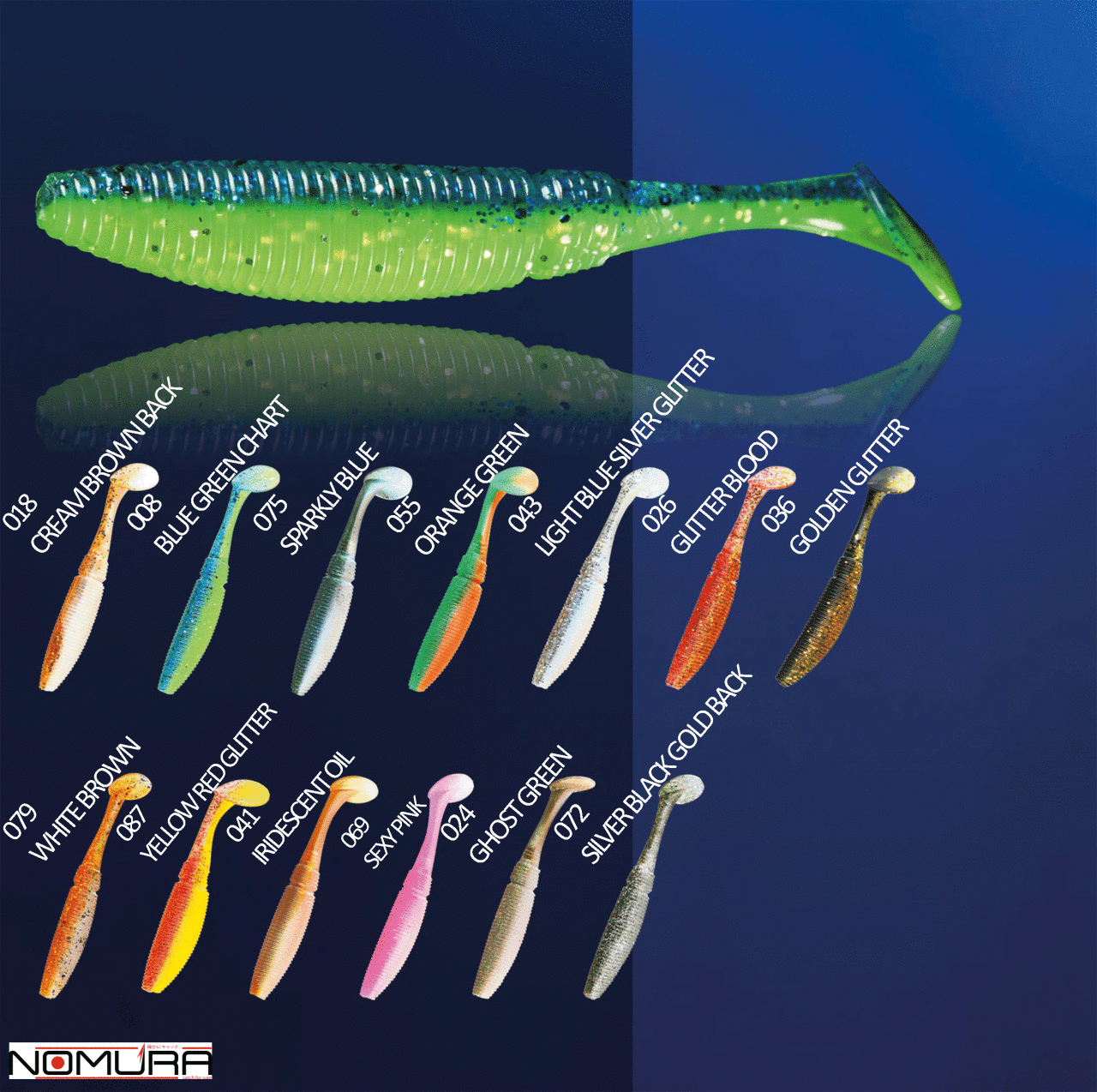 Nomura Rollıng Shad 5cm 1g 10 Adet Suni Yem 069