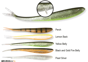 Savage gear Monster Slug 20 cm 30 gr F 3 Adet Suni Yem 04- Perch