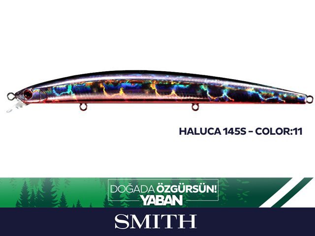 SMITH HALUCA 145 S 14,5 CM 21,5 GR (SINKING) - RENK: 11