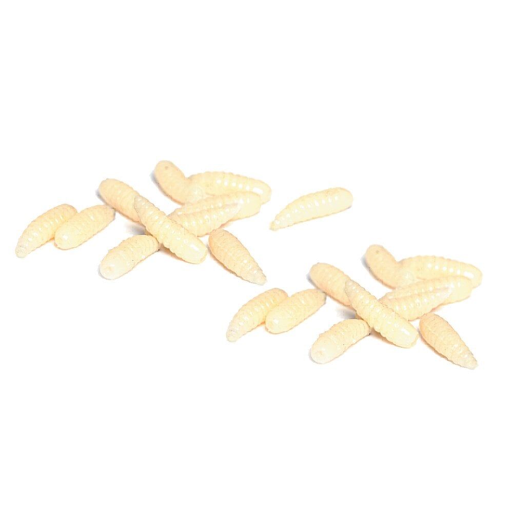 Maggot Silikon Kurtçuk 1.2 cm Alabalık Yemi 30 Adet