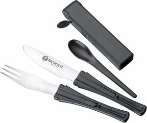 BÖKER MANUFAKTUR KAMP (BIÇAK-ÇATAL-KAŞIK) SETİ