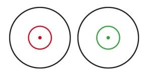 UTG RDM39CDQ CIRCLE RED/GREEN DOT