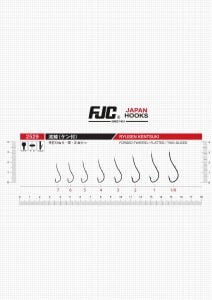 FJC 2529 RYUSEN TWO SLICED BLACK NIKEL İĞNE 1