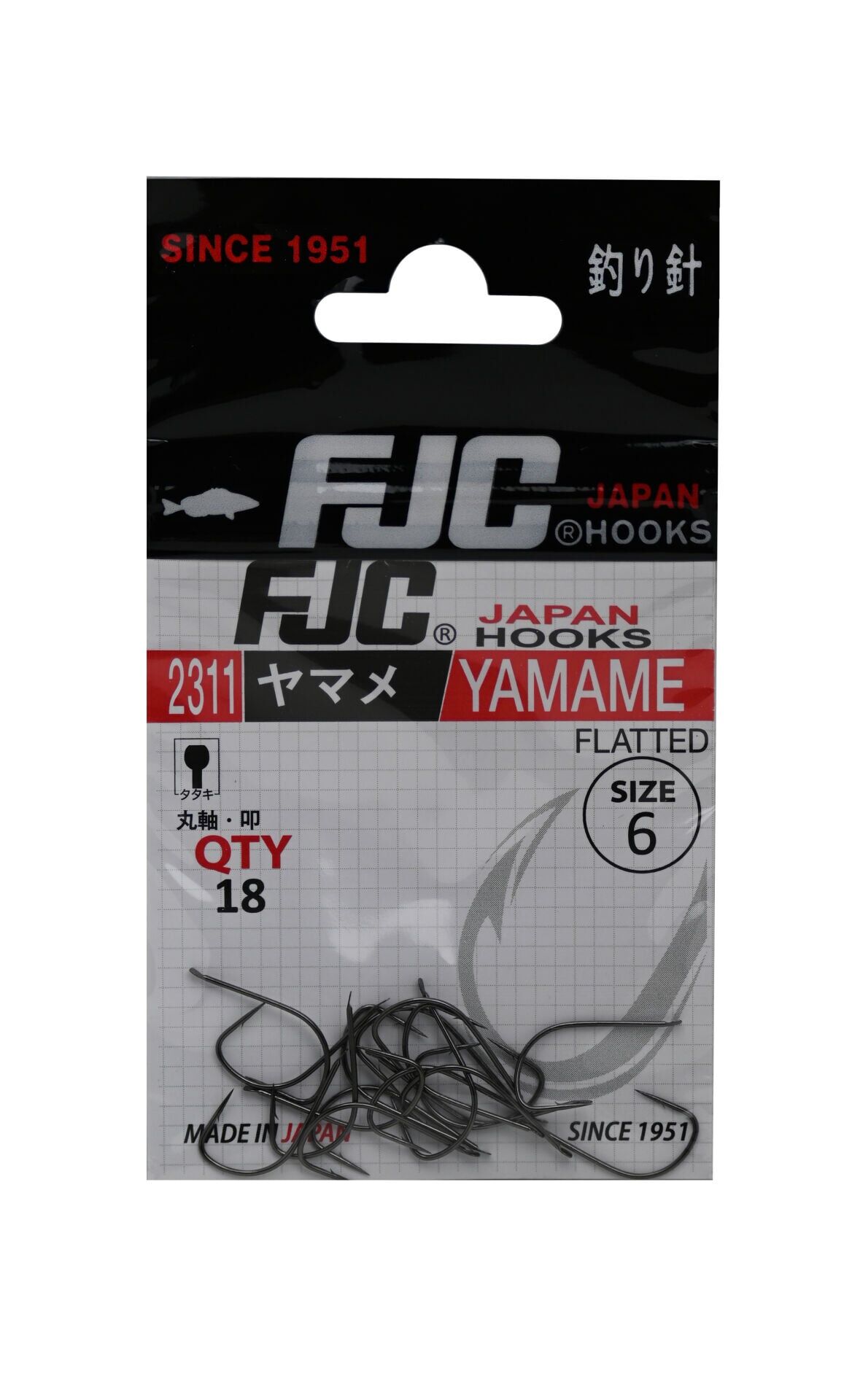 FJC2311 YAMAME BLACK NIKEL