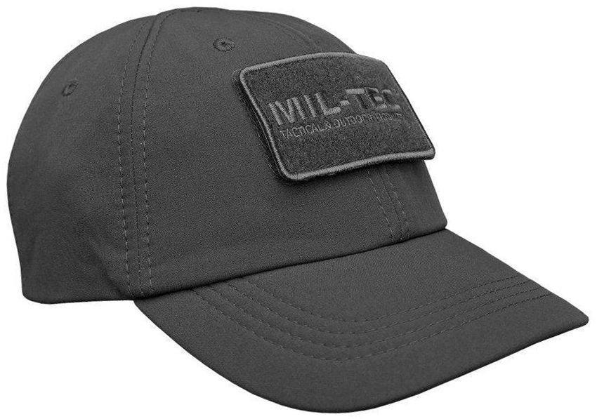 MIL-TEC STURM BASEBALL SOFTSHELL SİYAH ŞAPKA