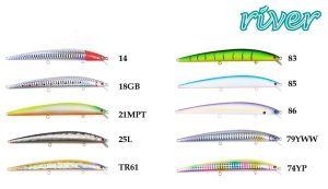 River Treble Devil 125F 12.5cm 14.5g  0.3-0.6mt