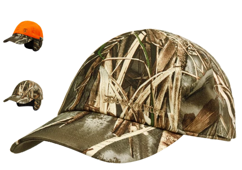 DEERHUNTER Game Camo MAX7 Orange Şapka - 58/59