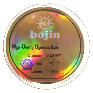 BOJIN Dyneema İp Misina 100 m - 0.28 mm Renk:Yeşil