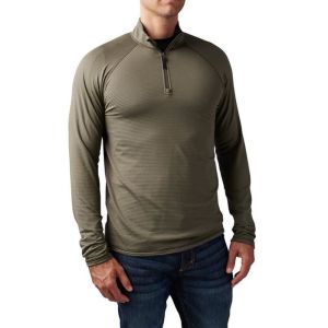 5.11 STRATOS 1/4 ZIP RANGER GREEN SWEAT