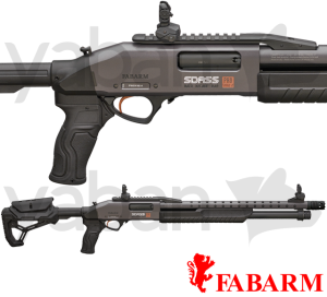 FABARM SDASS PRO TELESCOPIC STAGE 2 GREY POMPALI AV TÜFEĞİ