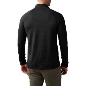5.11 STRATOS 1/4 ZIP BLACK SWEAT