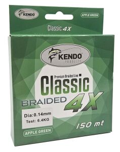 Kendo Classic 4X 150m Apple Green Örgü İp 0.20mm