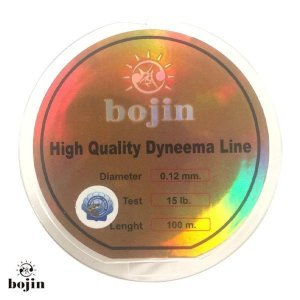 BOJIN Dyneema İp Misina 100 m - 0.12 mm Renk:Yesil