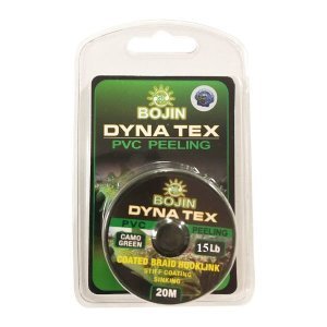 .BOJIN Dynatex Pvc Peel 15 Lb 8KAT 20m.Camo Green