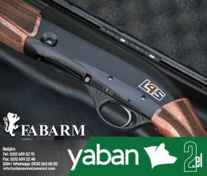 FABARM L4S INITIAL HUNTER SLUG YARI OTOMATİK AV TÜFEĞİ / 2.EL