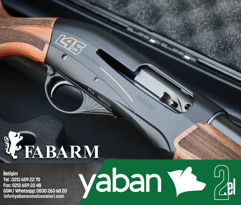 FABARM L4S INITIAL HUNTER SLUG YARI OTOMATİK AV TÜFEĞİ / 2.EL