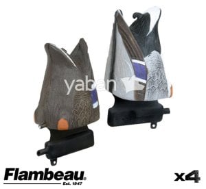 FLAMBEAU YEMLENEN ÖRDEK MÜHRESİ SETİ / 4 ADET