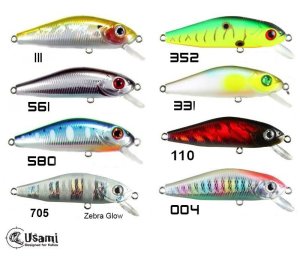 Usami Minn Shad 58F-SR 4.6 G Maket Balık 703