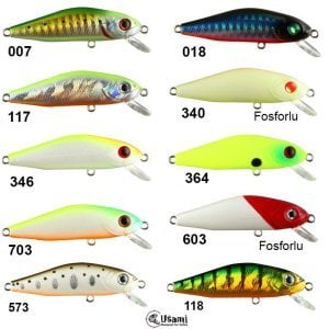 Usami Minn Shad 58F-SR 4.6 G Maket Balık 110