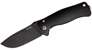 Lionsteel SR2 Aluminium Black handle black blade Çakı