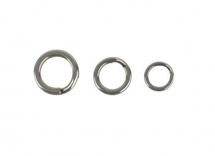 Savage Gear Split ring SS+BLN 10+10 5.5MM 59LBS 27KG