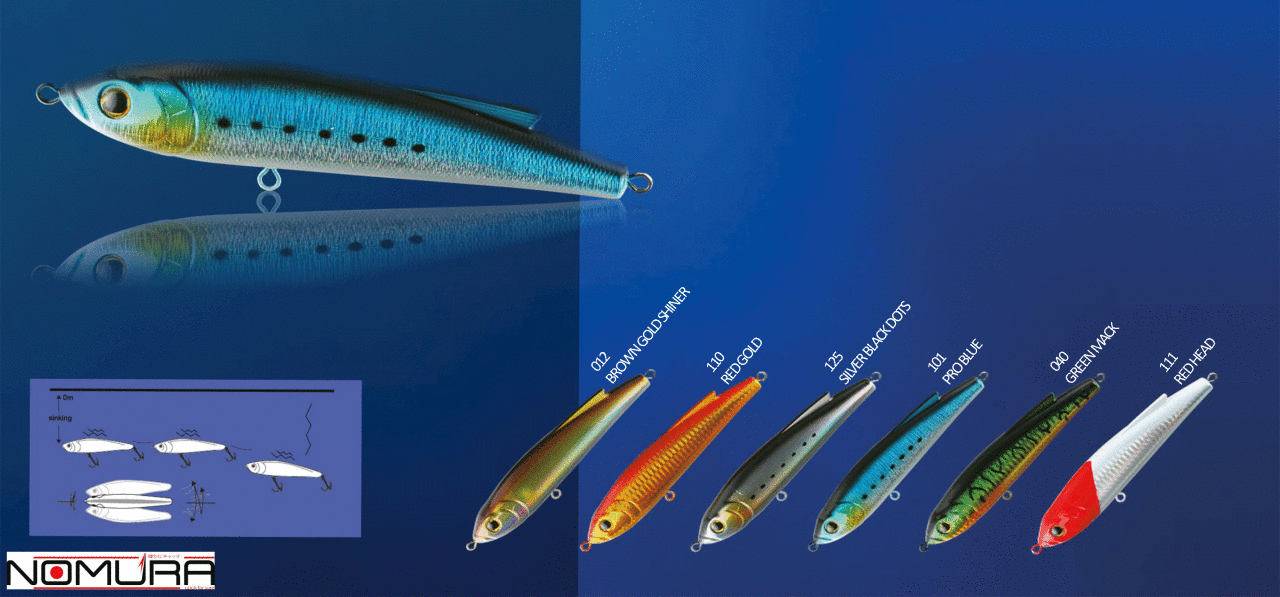 Nomura Master Sinking 18cm 125g Suni Yem 040