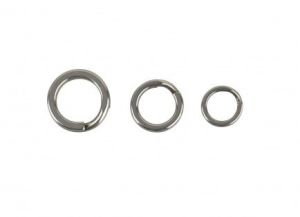 Savage Gear Split ring SS+BLN 10+10 6MM 77LBS 35KG