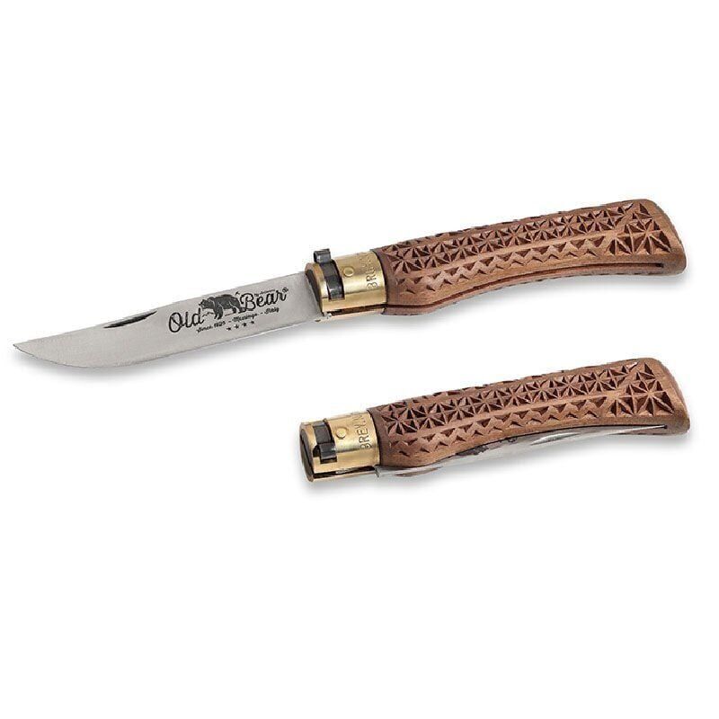 OLD BEAR 17 CM KOLEKSIYON CEVIZ SAP 6 3/4'' S ÇAKI