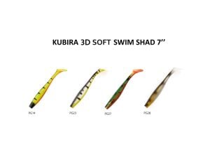 KUBIRA 3D SOFT SWIM SHAD 7