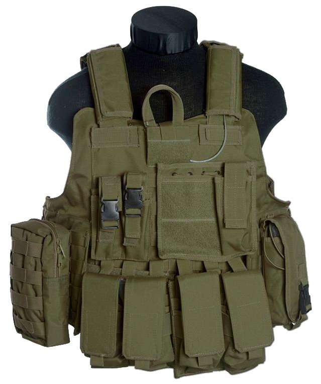 MIL-TEC STURM VEST YEŞİL HÜCUM YELEĞİ