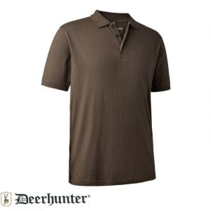 DEER HUNTER Christian Polo Kahverengi Tişört M