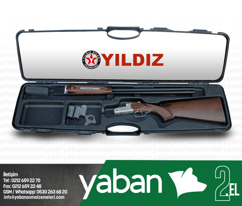 YILDIZ ELEGANT A4 36 ÇİFTE AV TÜFEĞİ / 2.EL