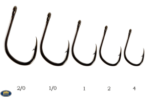 Lineaeffe Carp Hook Rıng Black 1 Numara