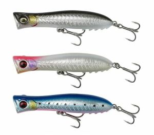 Savage Gear Gravity Popper 11cm 25gr White Glow