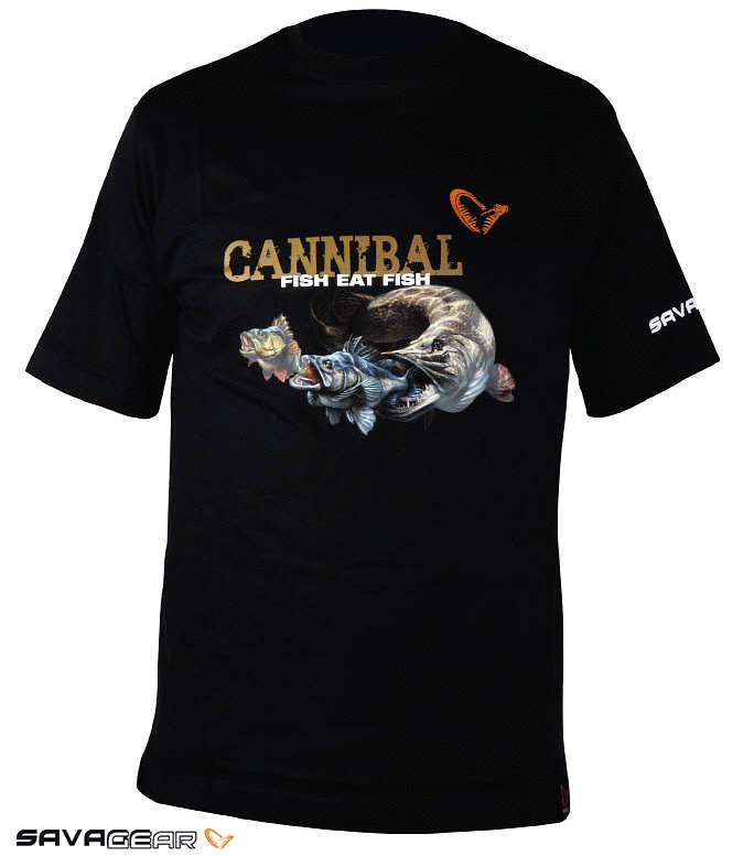 Savage gear Cannibal T-Shirt L