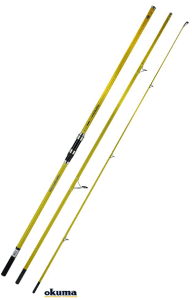 Okuma Makarıa Surf 430 cm 100-250 3 Parça Yellow Surf Kamışı