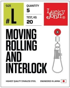 Lucky John Klips 5105 Gözlü Fırdöndülü Klips