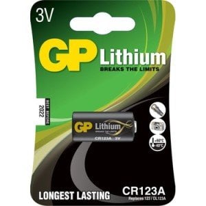 GP CR123A 3V LİTYUM BEEPER PİLİ (LEADER 2010-2020)
