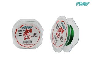 River Çelik Tel Makara 100M Gri 25 LBS