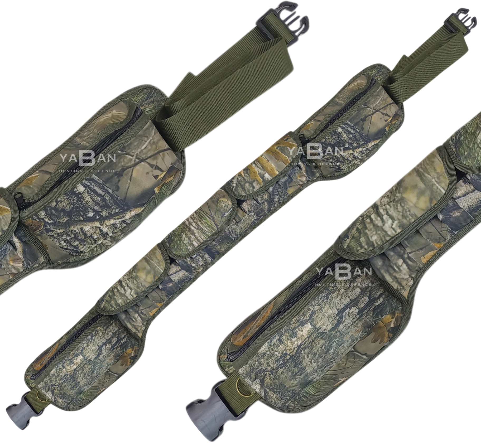 WILD LIFE ORMAN DESEN ÇİFT CEPLİ KAPAKLI FİŞEKLİK