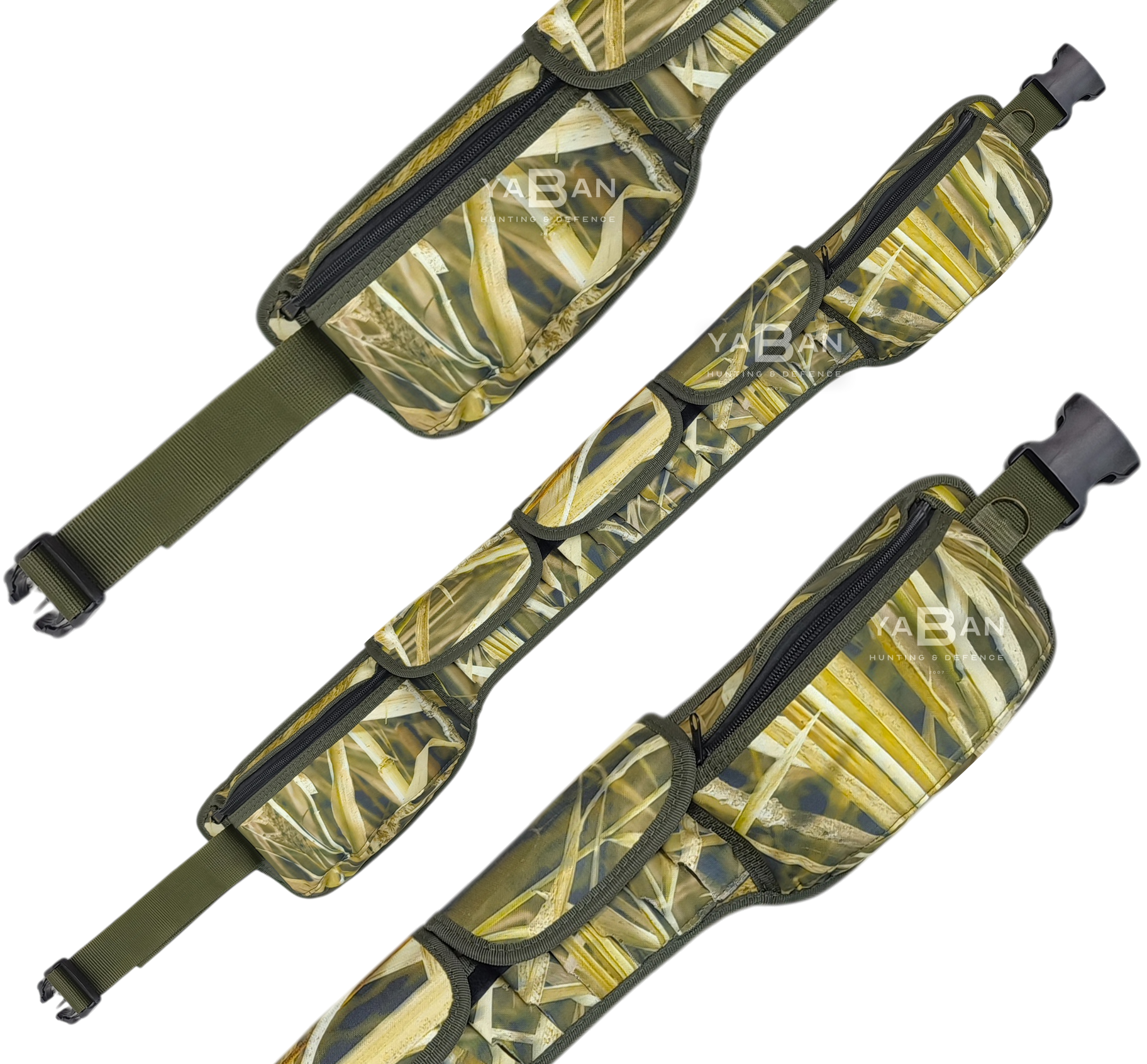 WILD LIFE SAZ DESEN ÇİFT CEPLİ KAPAKLI FİŞEKLİK