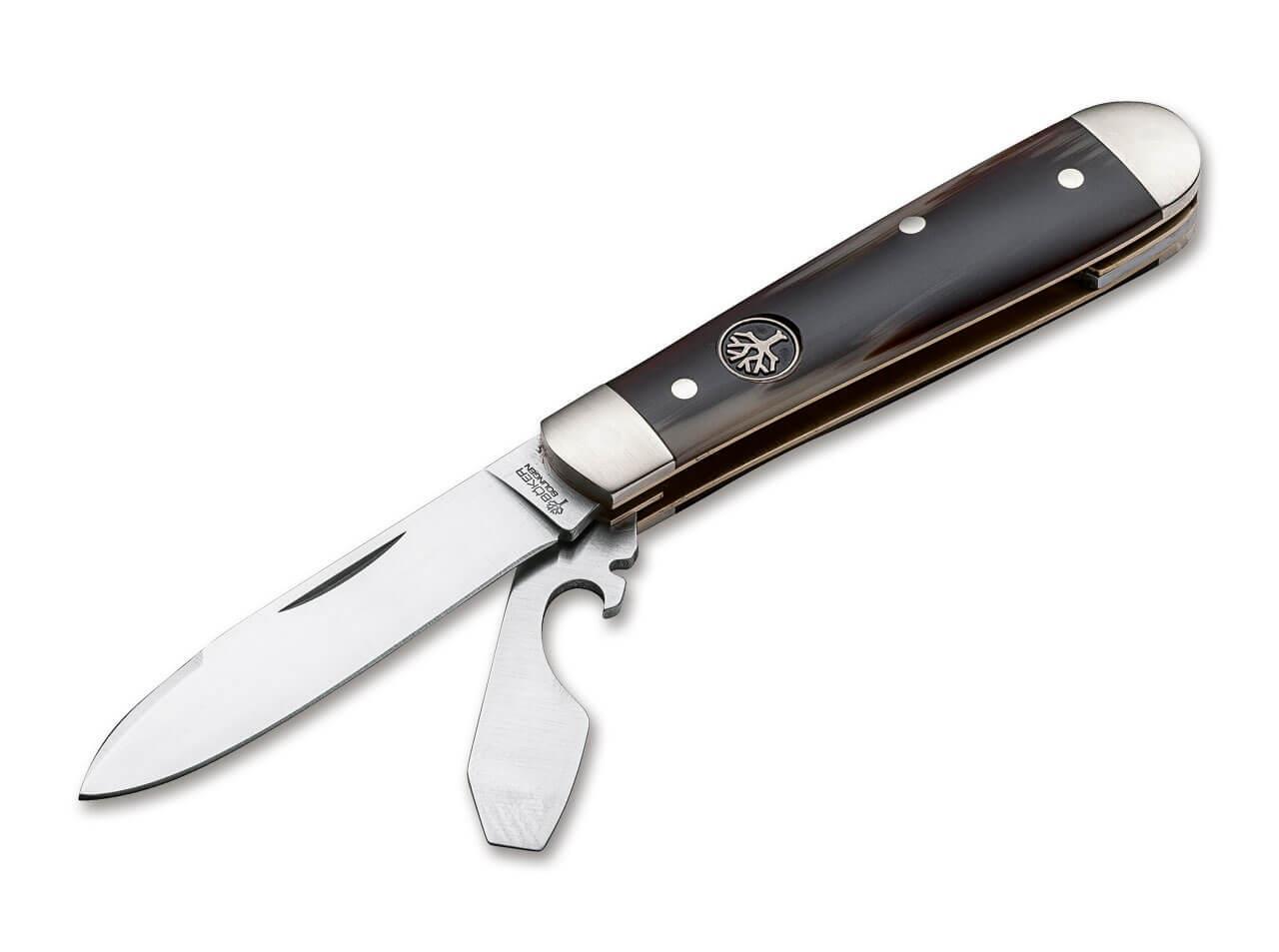 Böker Manufaktur Swell-End Jack Horn Çakı