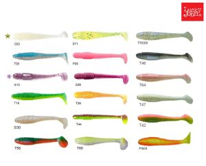 Lucky John Tioga Fat 3.9'' 9.91 cm 5P Silikon Yem T56